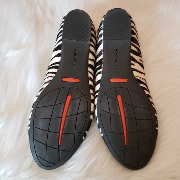 Rockport Total Motion Zebra Print Hidden Wedge 7.5 - Picture 8 of 8